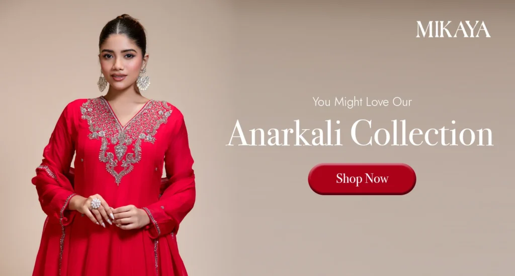 Explore designer Anarkali suits for women featuring elegant embroidery, premium fabrics, and timeless styles for weddings and festive occasions.